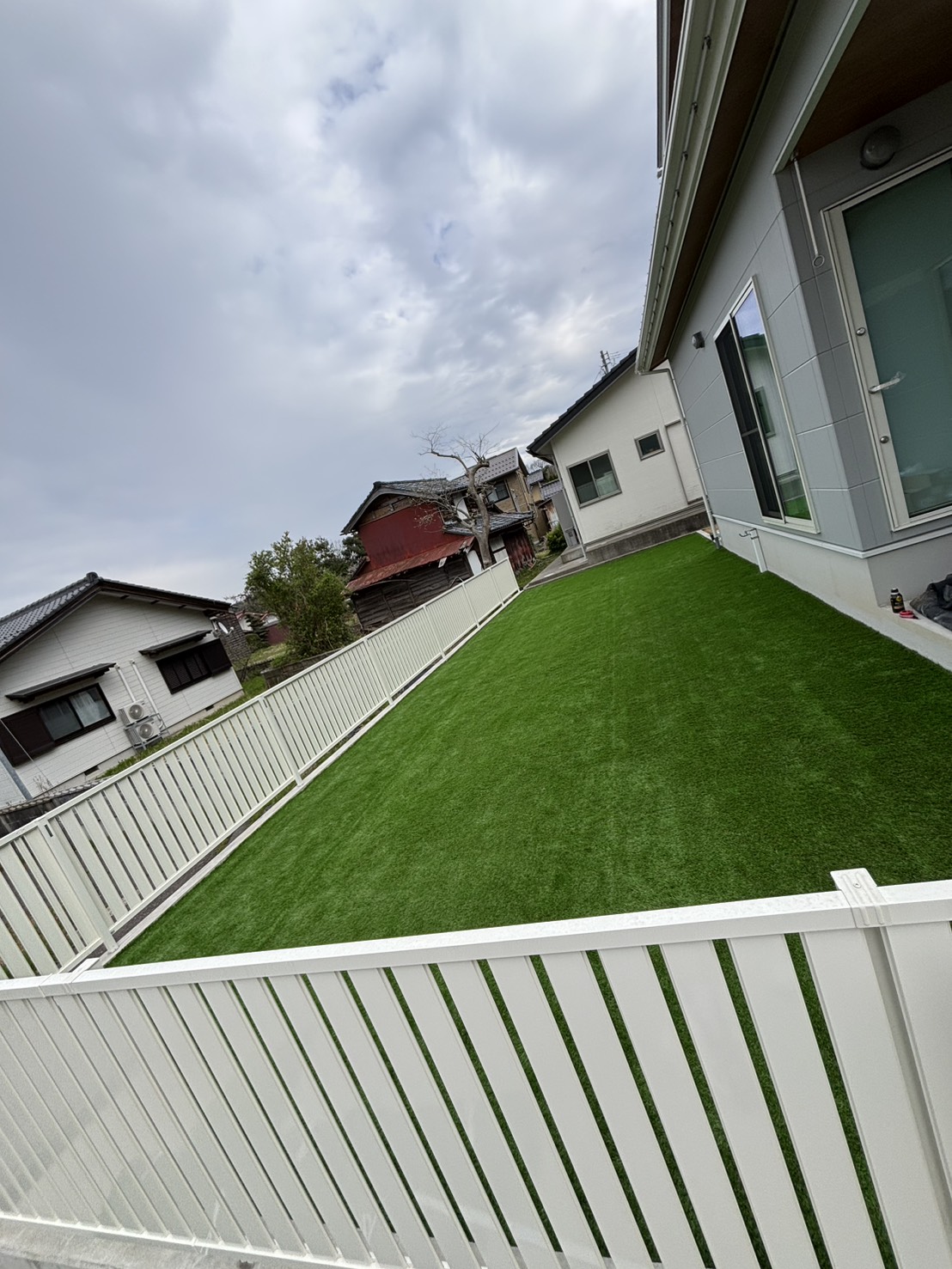 人工芝・庭まわりの施工事例