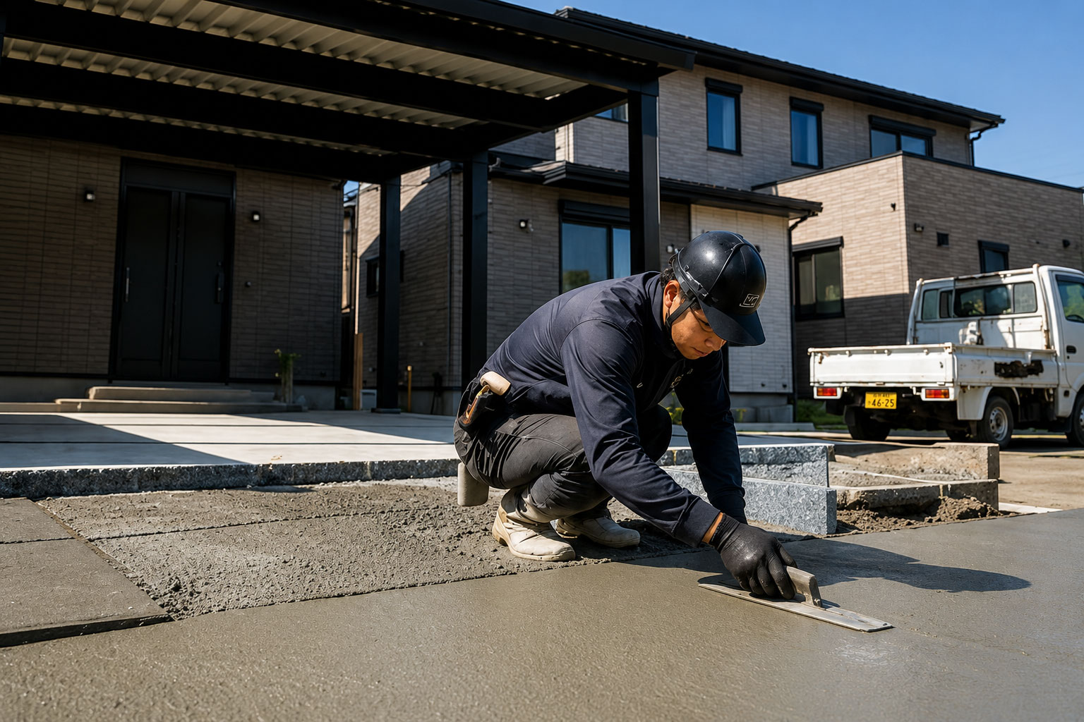 福井県の外構・エクステリア工事を手がけるLK建設の施工事例